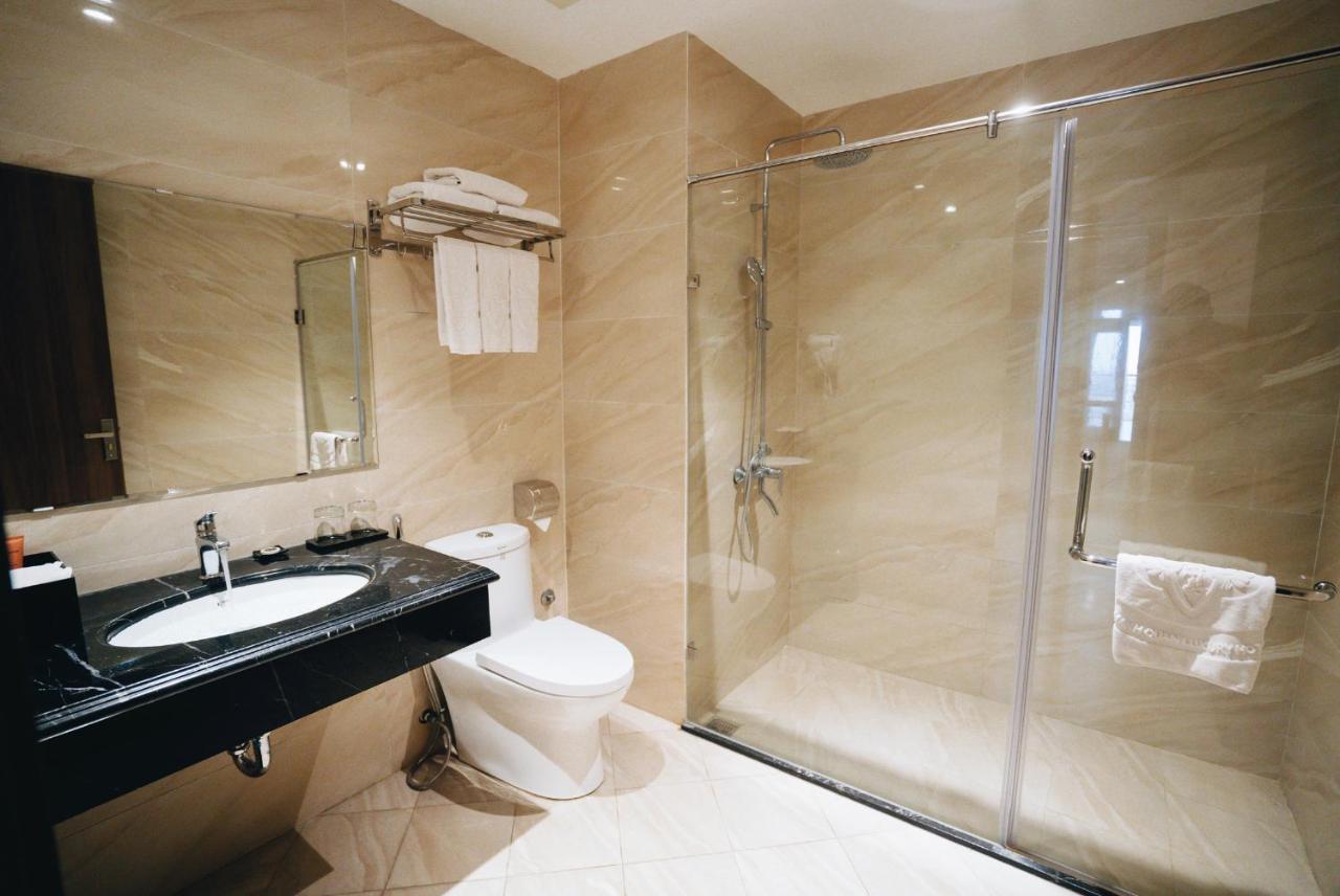 Manh Quan Luxury Hotel Vinh Yen Exteriör bild