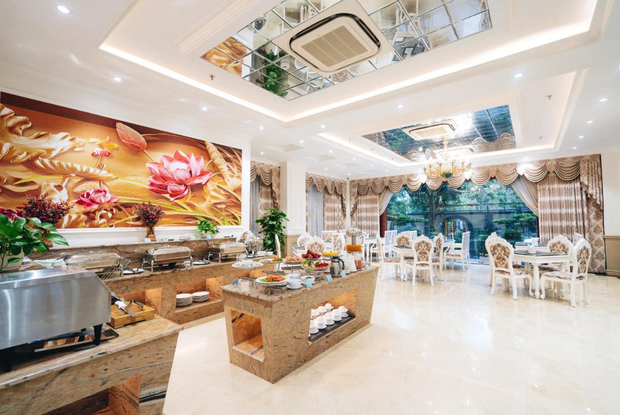 Manh Quan Luxury Hotel Vinh Yen Exteriör bild