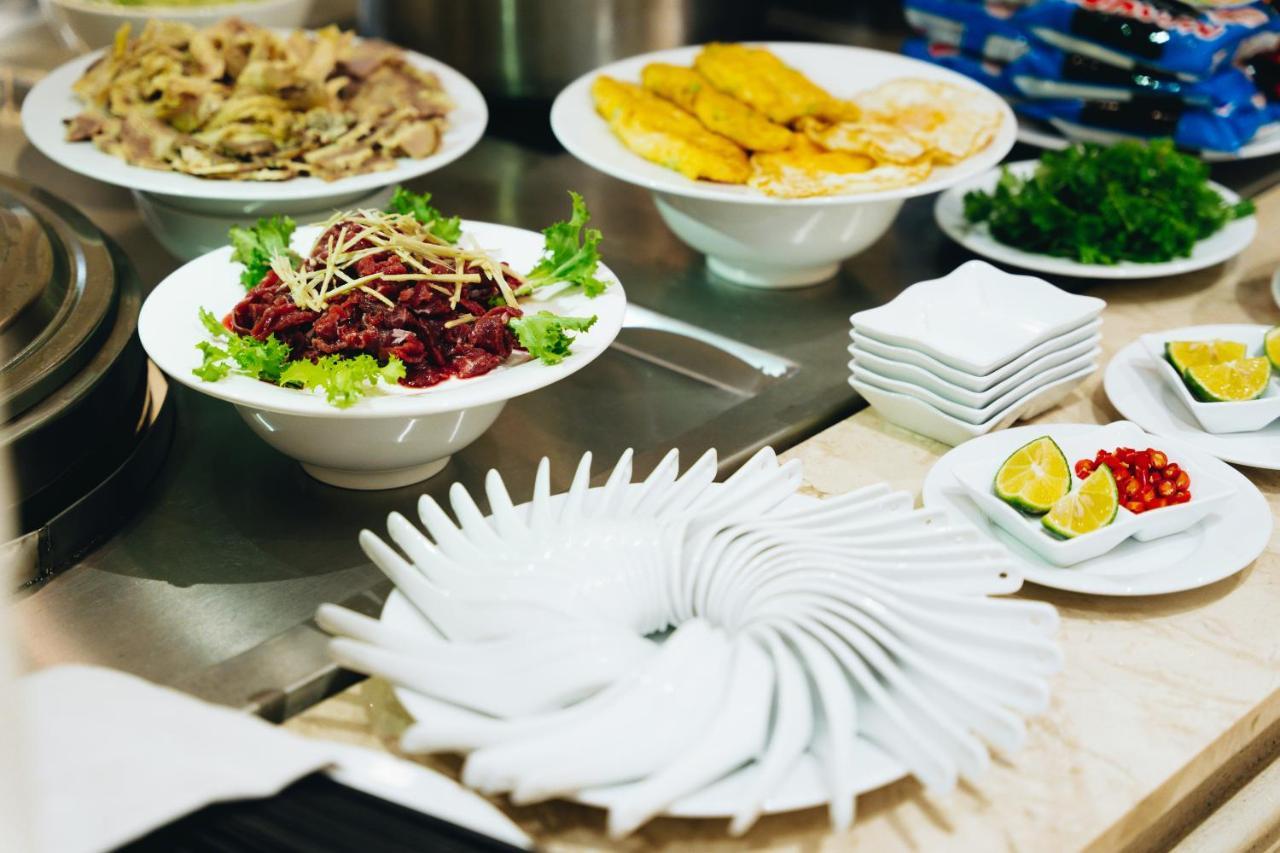 Manh Quan Luxury Hotel Vinh Yen Exteriör bild