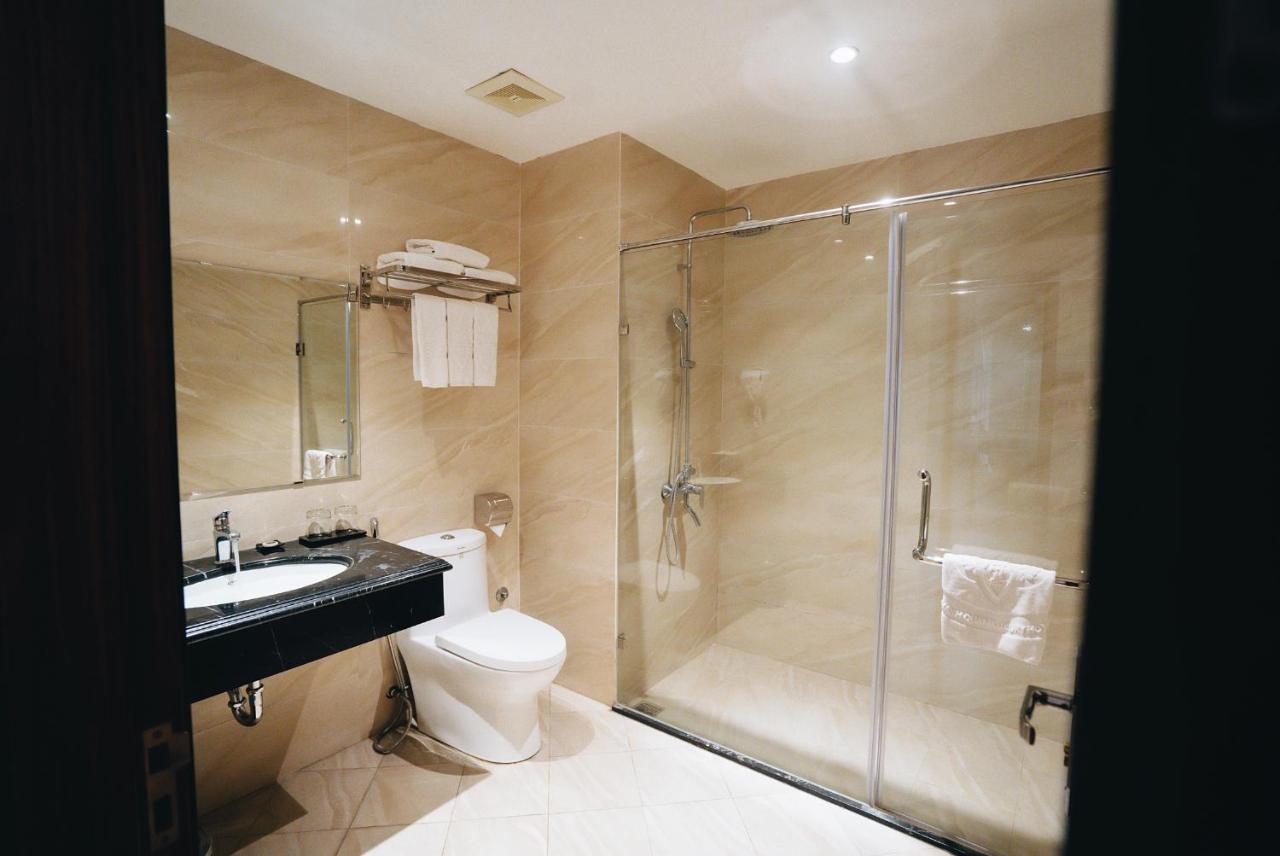 Manh Quan Luxury Hotel Vinh Yen Exteriör bild