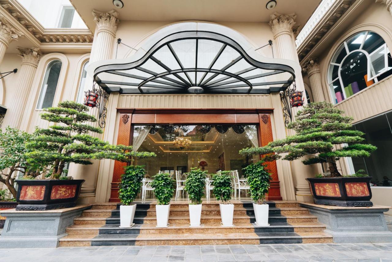 Manh Quan Luxury Hotel Vinh Yen Exteriör bild