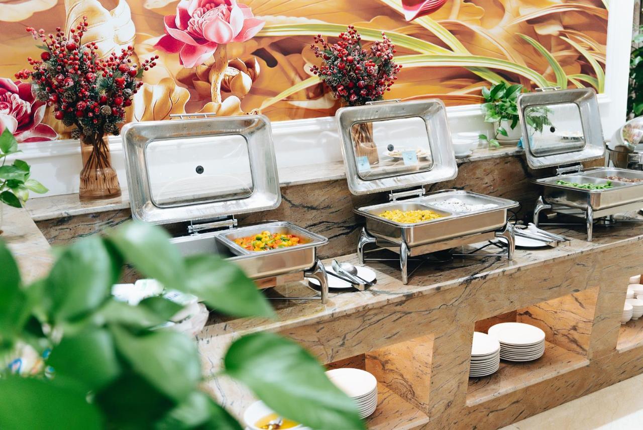 Manh Quan Luxury Hotel Vinh Yen Exteriör bild