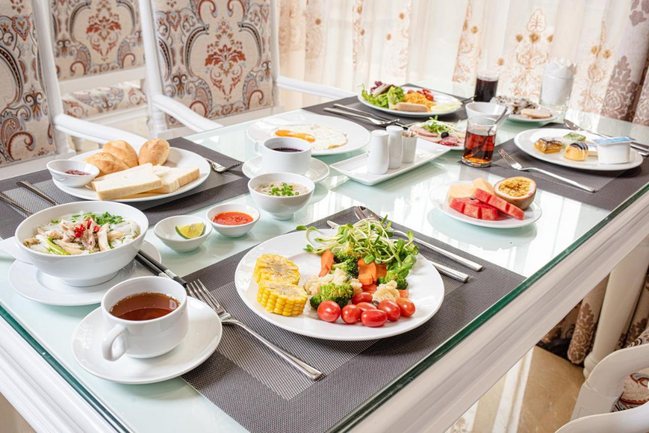 Manh Quan Luxury Hotel Vinh Yen Exteriör bild